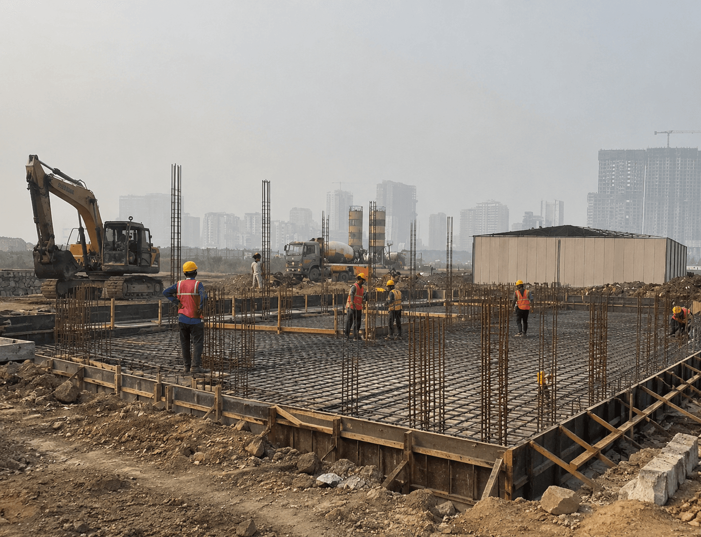 Aspect PMC - Casting Yard Construction (INFRASTRUCTURE)