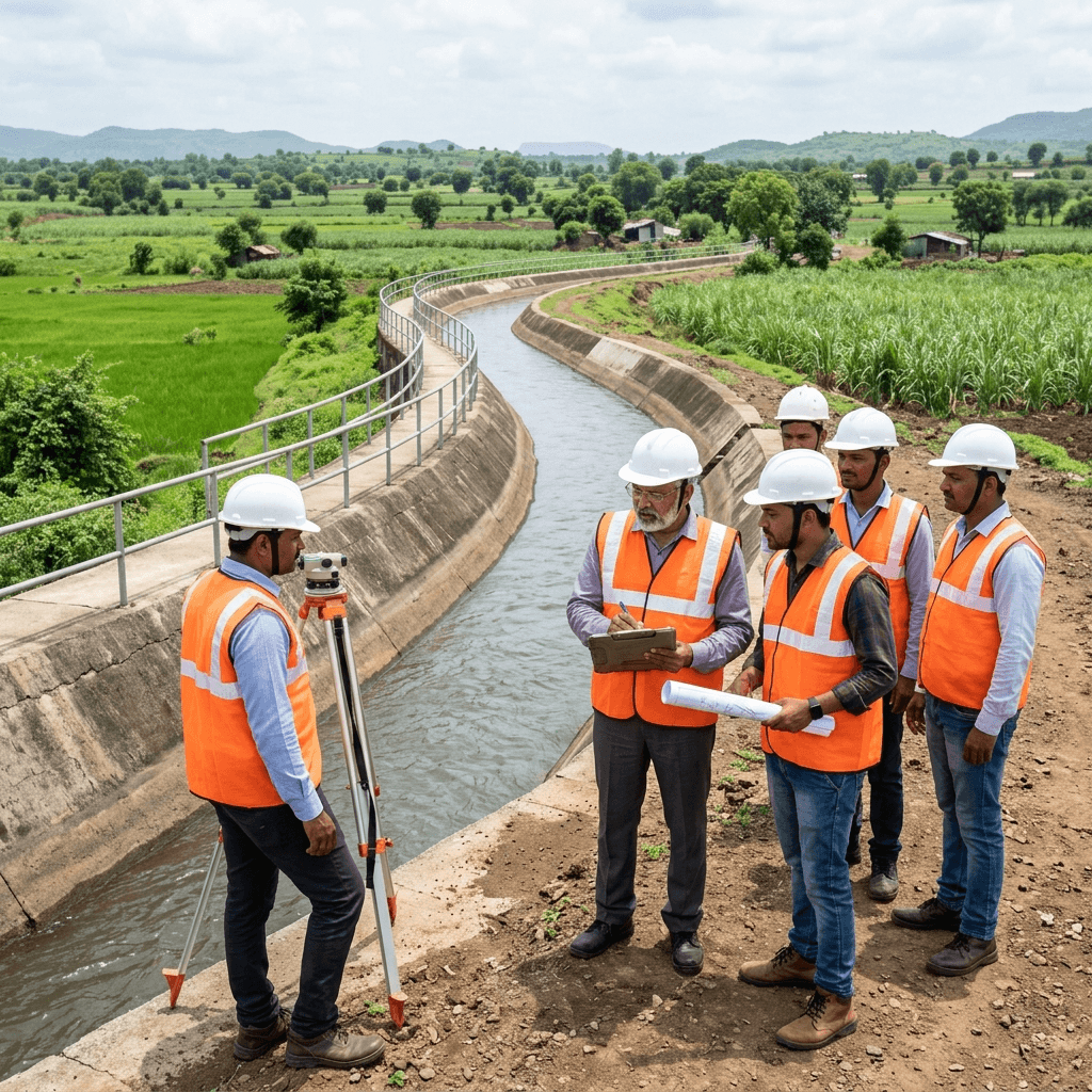 Aspect PMC sustainable water canal inspection and eco-friendly infrastructure